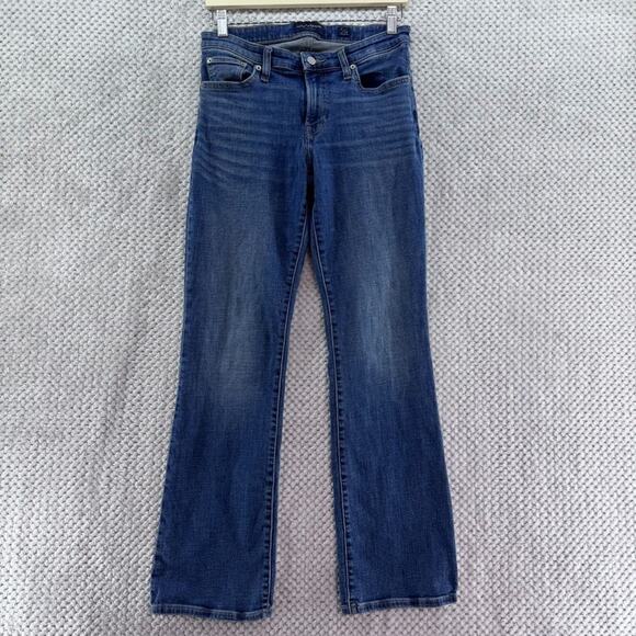 Lucky Brand Jeans Womens 8/29 Blue Medium Wash Sweet Boot Mid Rise Festival - Picture 1 of 15